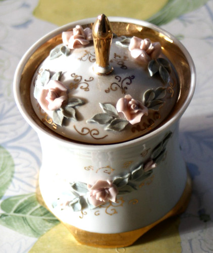 Dose porzellan zuckerdose - dose,
