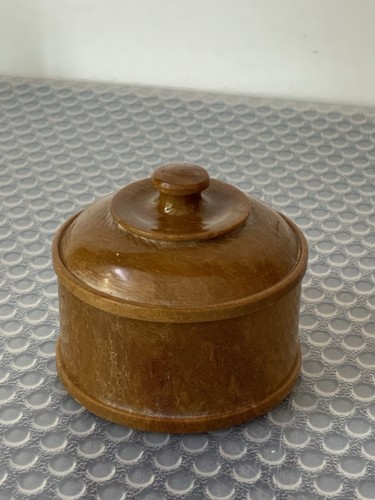 Vintage stein dose pillendose - vintage,