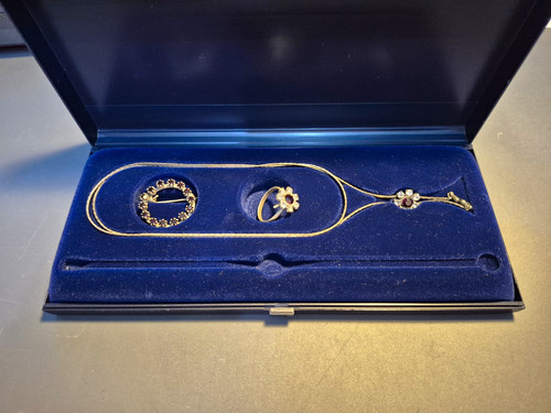 Vintage schmuckset aus - vintage,