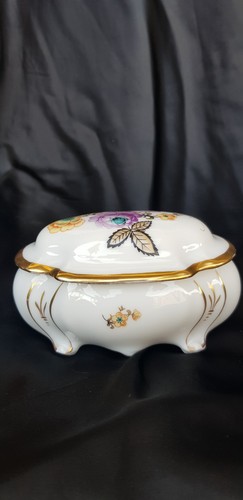 Art deco kleine deckeldose - art,