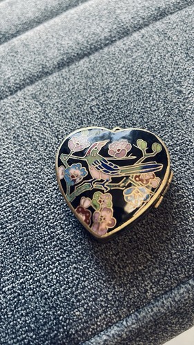 Schmuck/Pillendose/cloisonne/m