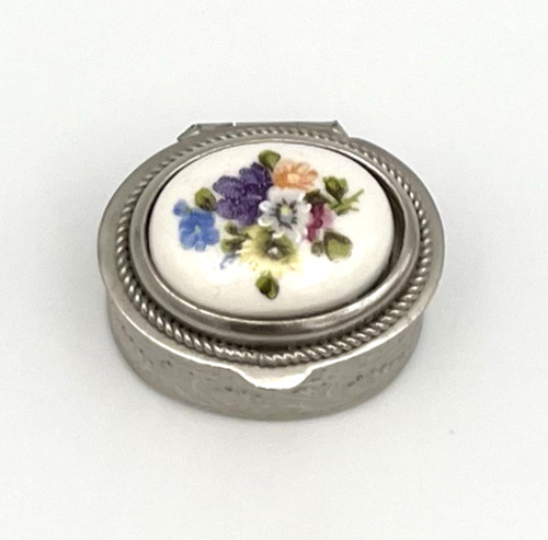 Vintage pillendose antik - vintage,
