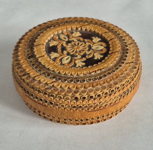 Runde schatulle schmuck - runde, /