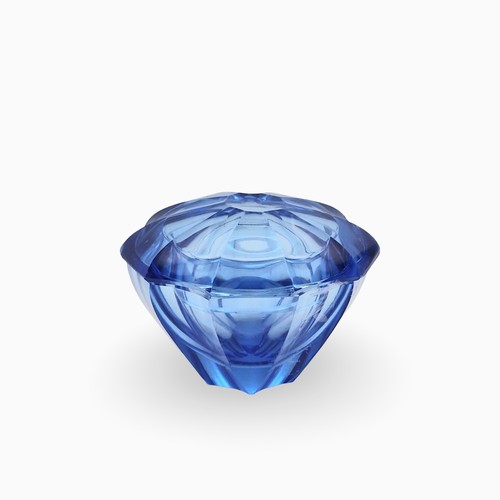 Art déco schmuckdose - déco, blau