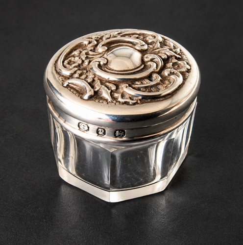 Vintage dose deckeldose - dose,