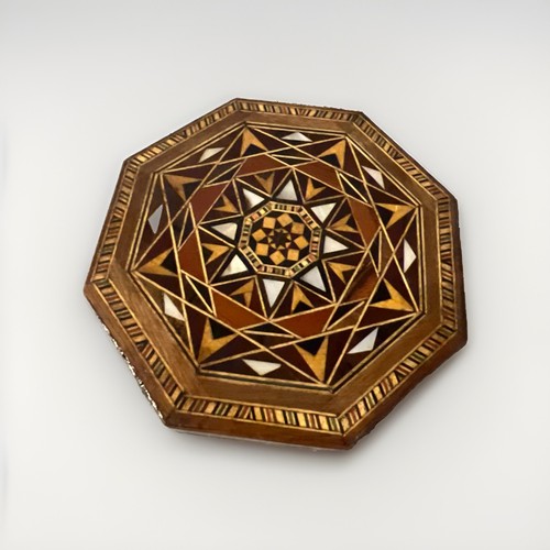 Vintage achteckige orient box - vintage,