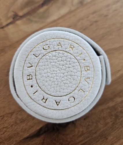 Bulgari schmuckdose leder mit - bulgari,