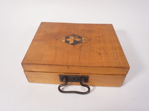 Antike holz schmuck schatulle - holz,