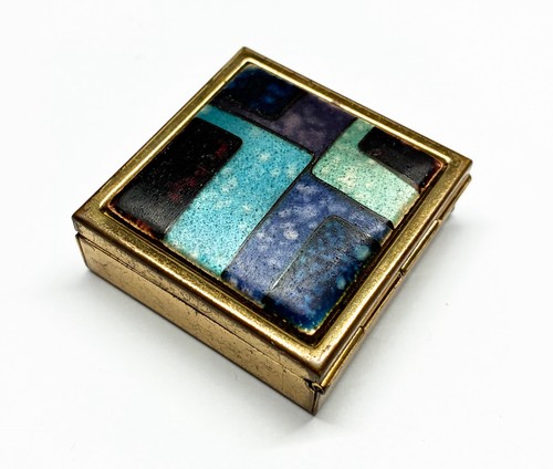 Vintage pillendose schmuckbox - vintage,