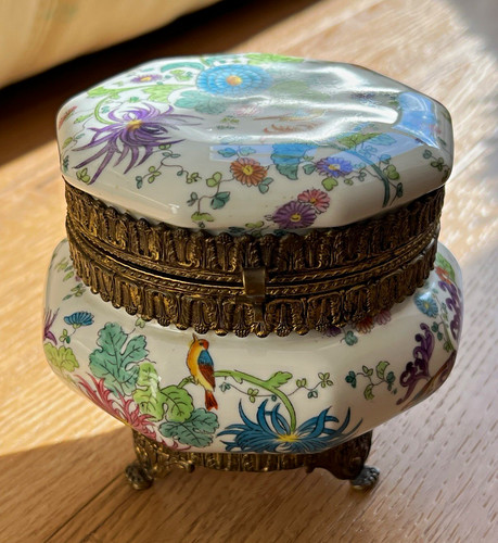 Vintage prunkdose - vintage,