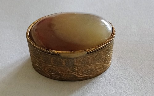 Alte ovale vintage pillendose - ovale, vintage-pillendose