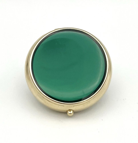 Vintage pillendose schmuckbox - pillendose,