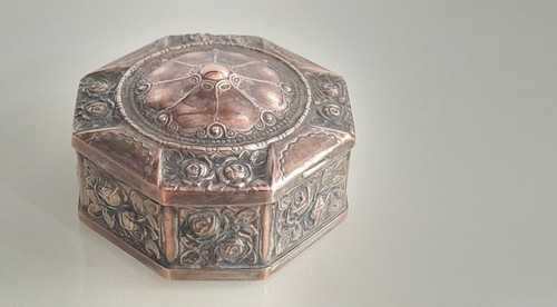 Jugendstil schmuckdose evtl - jugendstil,