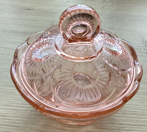 Art deco deckeldose rosalin - art,