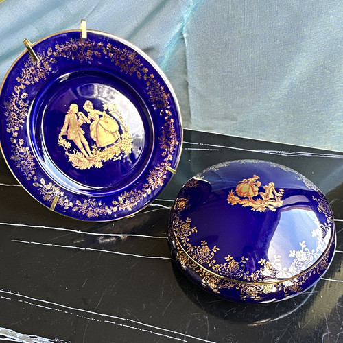 Vintage limoges porzellan set - porzellan,