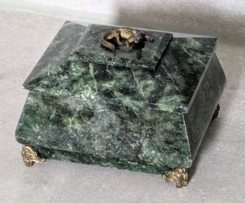 Vintage schmuckdose box aus - box,