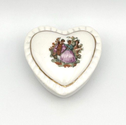 Vintage pillendose schmuckbox - vintage,