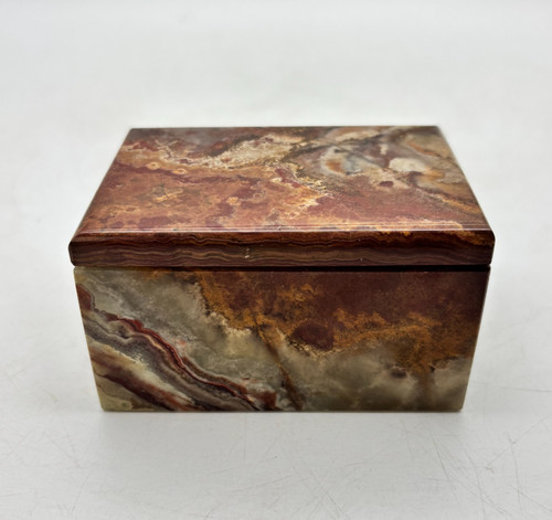 Edle onyx marmur schatulle - marmur,